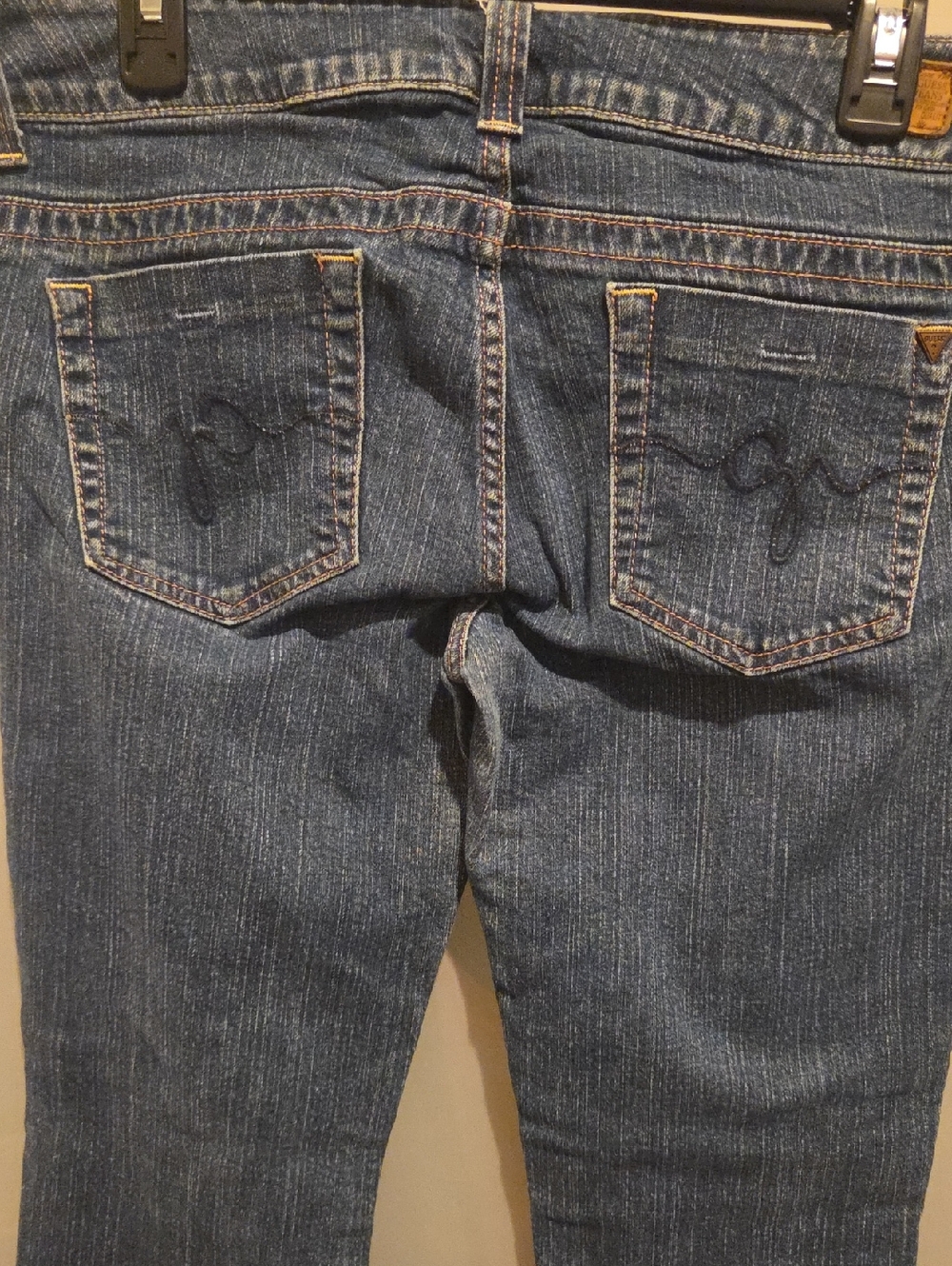 Guess Blue Denim Jeans - Classic Back Pocket Style